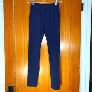 NWOT Hanna Andersson Slim Leggings Navy Blue Sz 12
